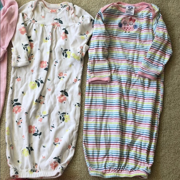 NWOT 0-6 month Night Gowns! - Picture 3 of 4